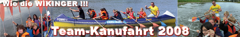 Team Kanufahrt 2008
